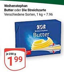 Weihenstephan Butter oder Die Streichzarte - 250 g für nur 1,99