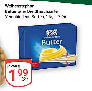 Weihenstephan Butter oder Die Streichzarte 250 g