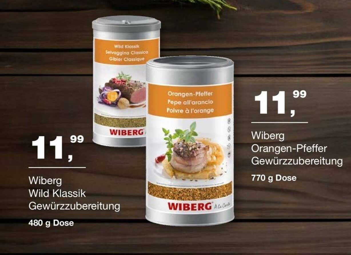 Wiberg Wild Klassik Gewürzzubereitung 480 g Dose