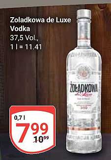 Zoladkowa de Luxe Vodka - 0,7 L