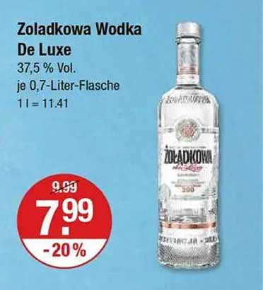 Zoladkowa Wodka De Luxe 0,7 l