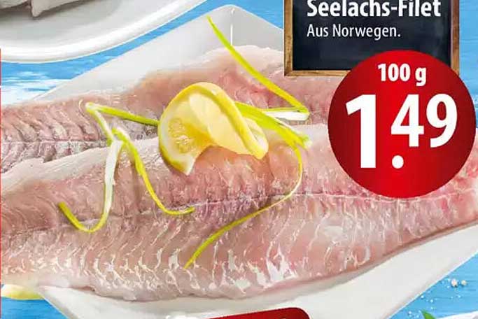 Seelachs-Filet Aus Norwegen. Angebot bei Famila Nord Ost