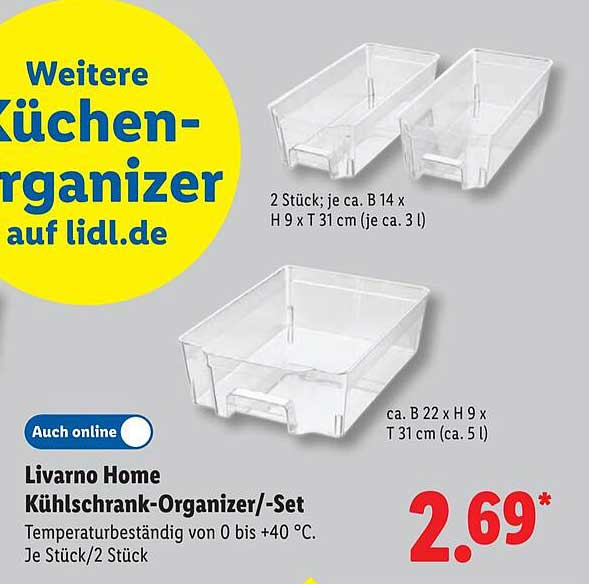 Wunderbar Lidl Khlschrank Organizer Bilder