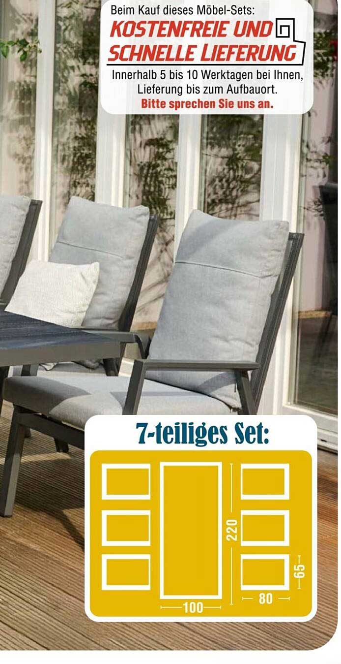 7-teiliges Set
