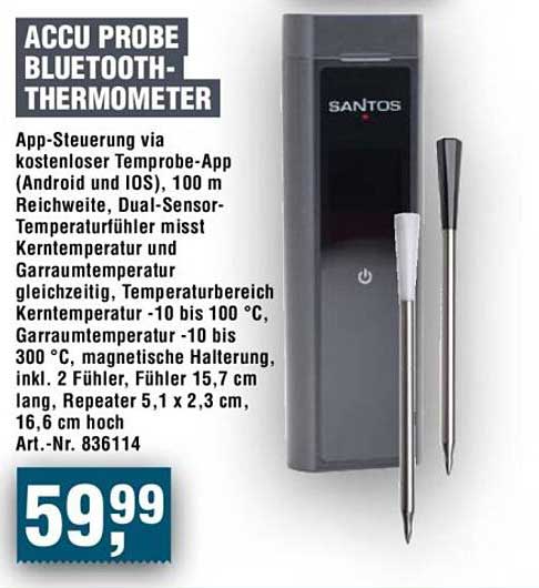 ACCU PROBE BLUETOOTH-THERMOMETER