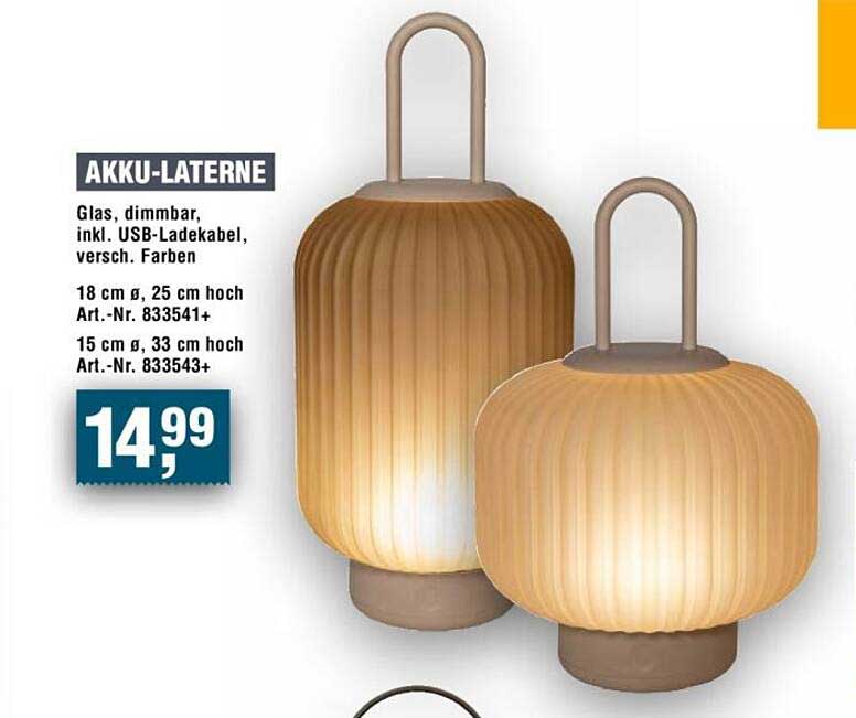 AKKU-LATERNE