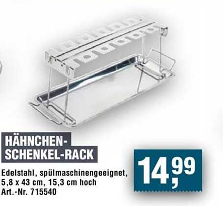 Hähnchen-Schenkel-Rack