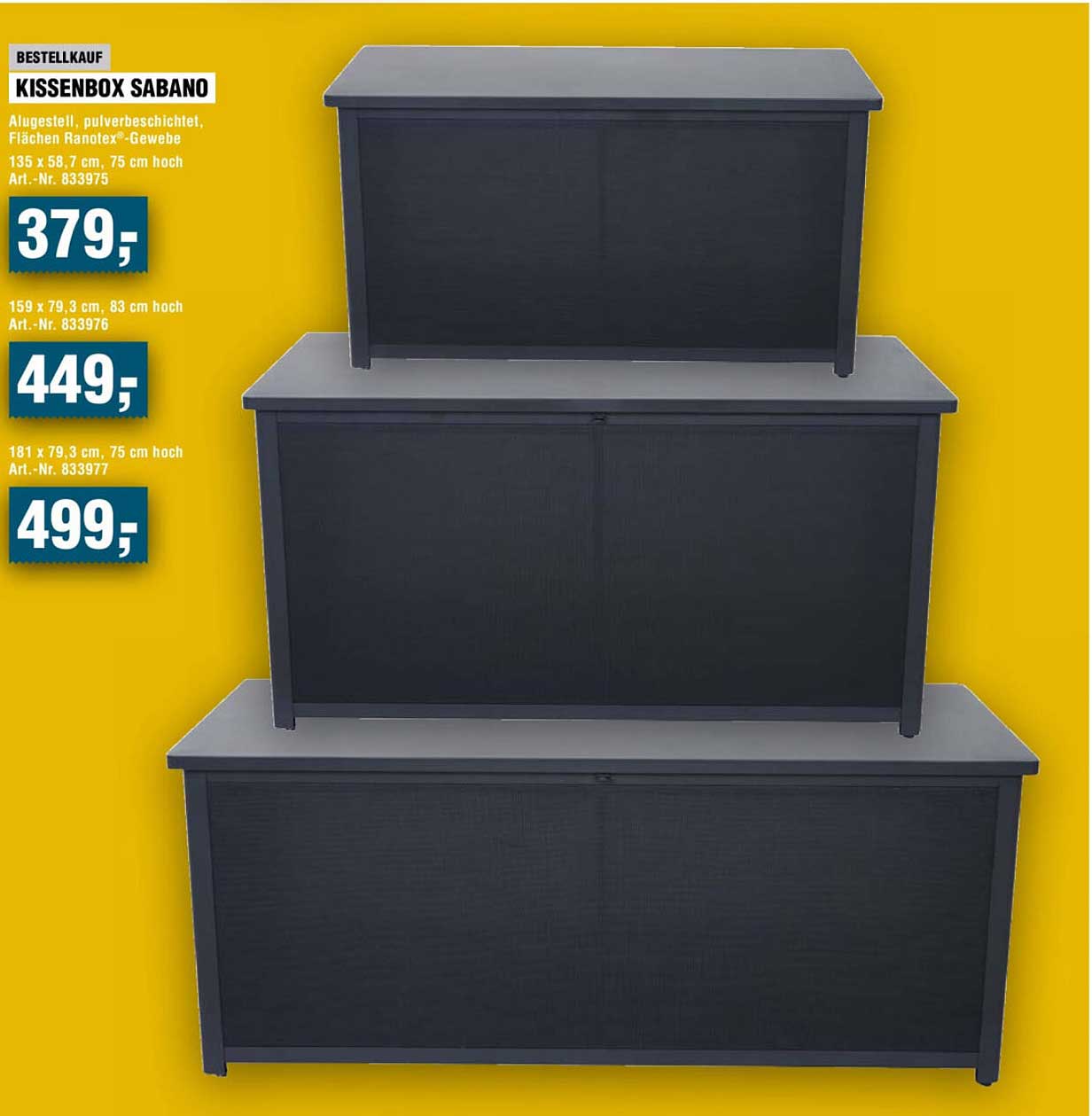 KISSENBOX SABANO