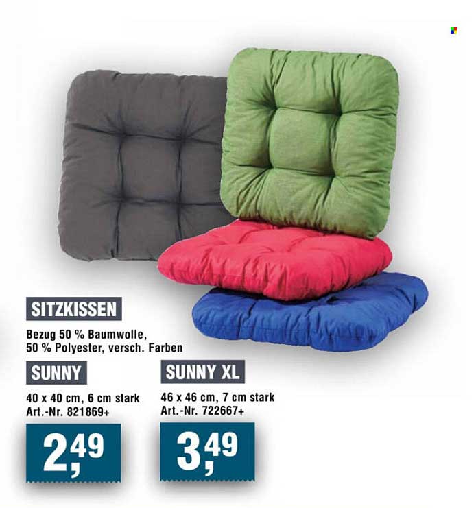 SITZKISSEN SUNNY