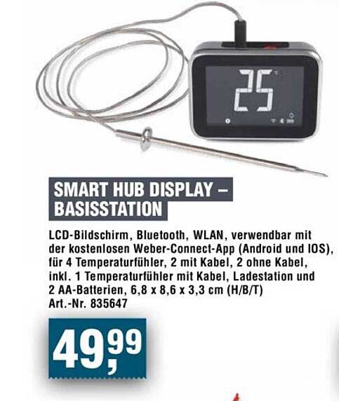 SMART HUB DISPLAY – BASISSTATION