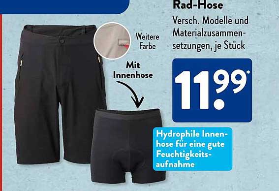 Rad-Hose mit Innenhose