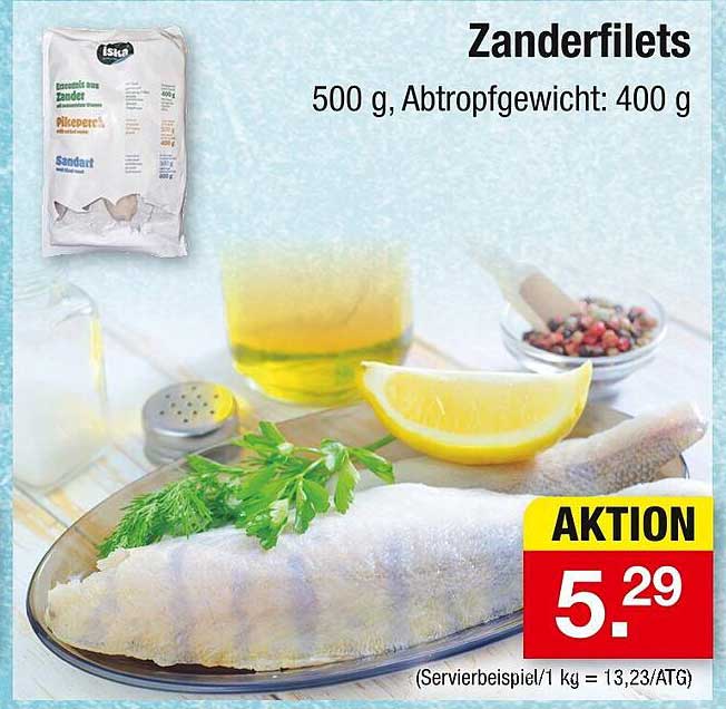 Zanderfilets 500 g
