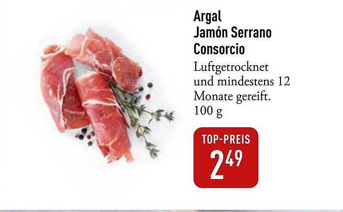 Argal Jamón Serrano Consorcio