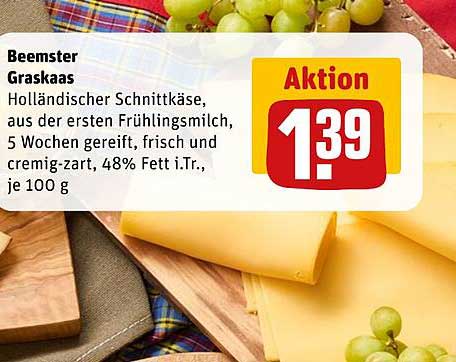 Beemster Graskaas - Holländischer Schnittkäse