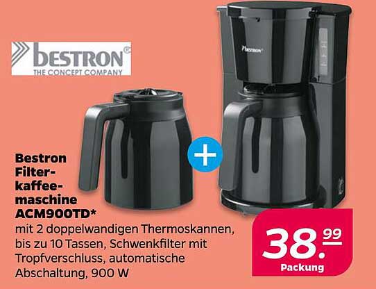 Bestron Filterkaffeemaschine ACM900TD*