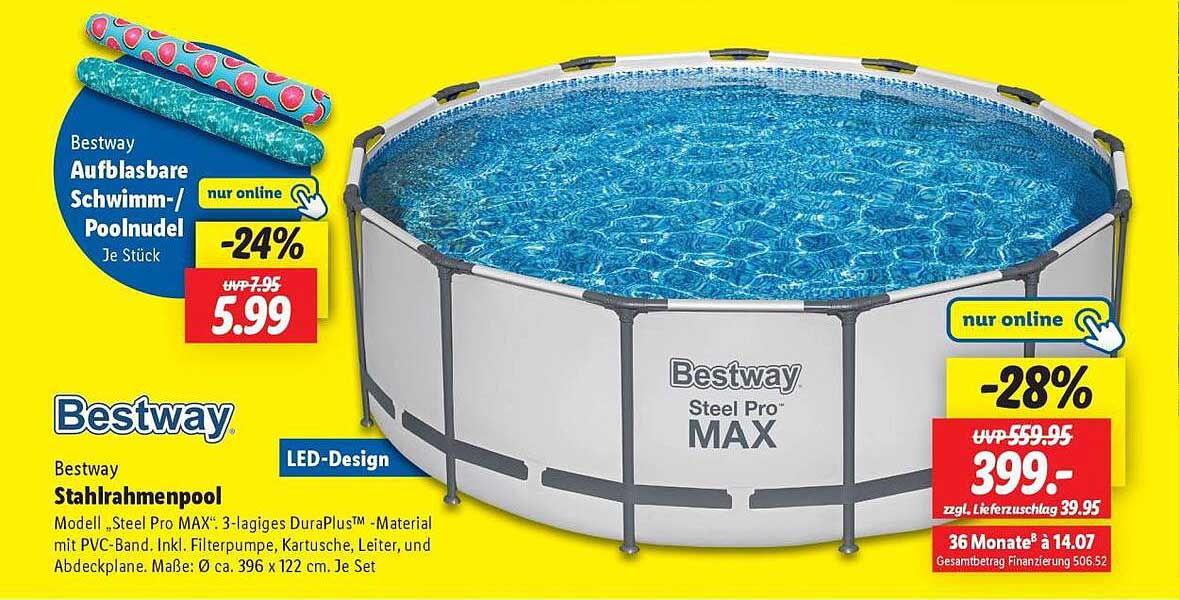 Bestway Stahlrahmenpool "Steel Pro MAX"