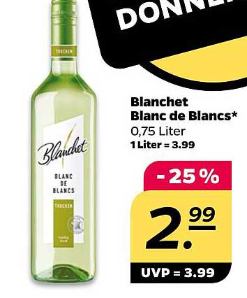Blanchet Blanc de Blancs 0,75 Liter