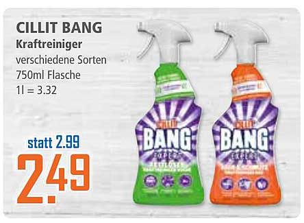 CILLIT BANG Kraftreiniger verschiedene Sorten 750ml Flasche