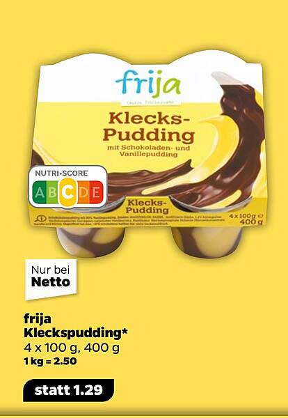 frija Kleckspudding 4 x 100 g, 400 g