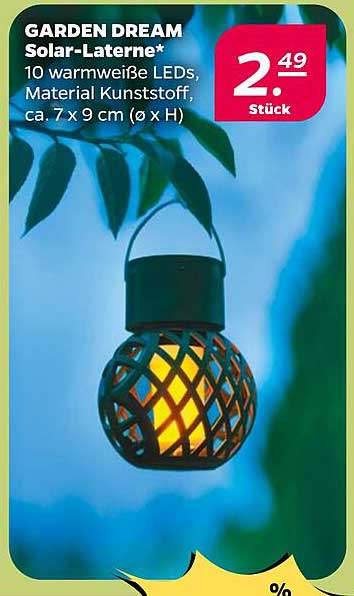 GARDEN DREAM Solar-Laterne*