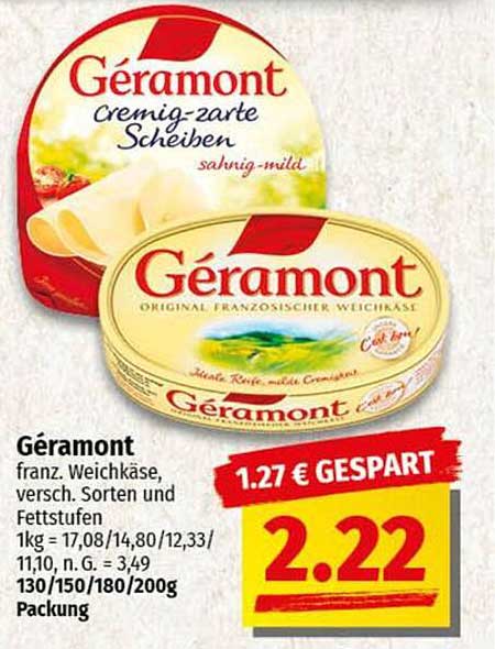 Géramont Cremig-zarte Scheiben - 130g