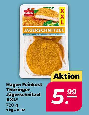 Hagen Feinkost Thüringer Jägerschnitzel XXL