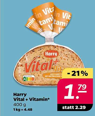 Harry Vital + Vitamin 400 g