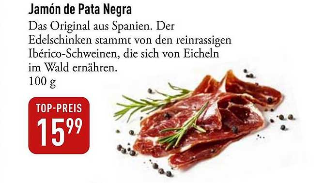 Jamón de Pata Negra - Das Original aus Spanien