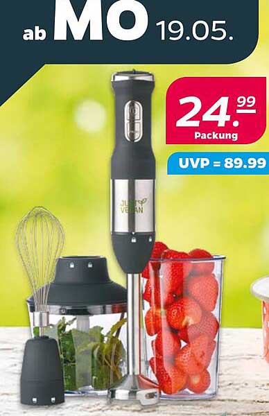 Jumbo Stabmixer mit Zubehör