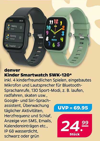 Kinder Smartwatch SWK-120 von denver