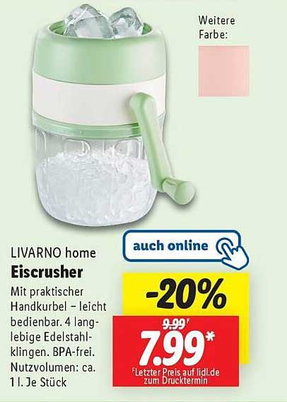 LIVARNO home Eiscutter