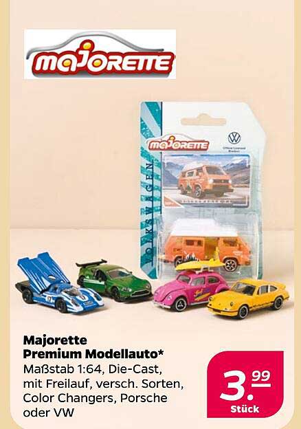 Majorette Premium Modellauto - Vielfältiger Spielspaß für kleine und große Autofans