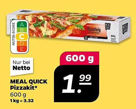 MEAL QUICK Pizzakit* 600 g