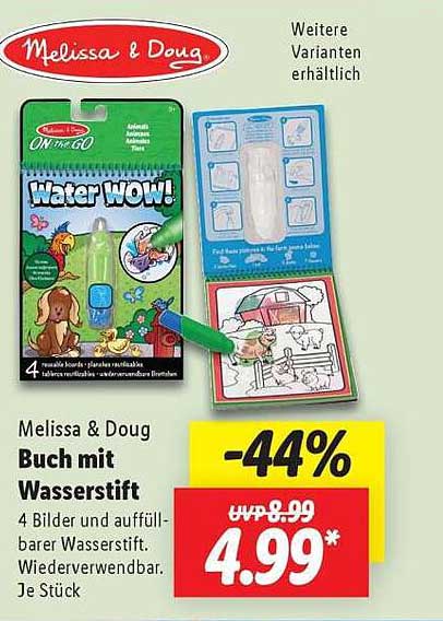 Melissa & Doug Buch mit Wasserstift