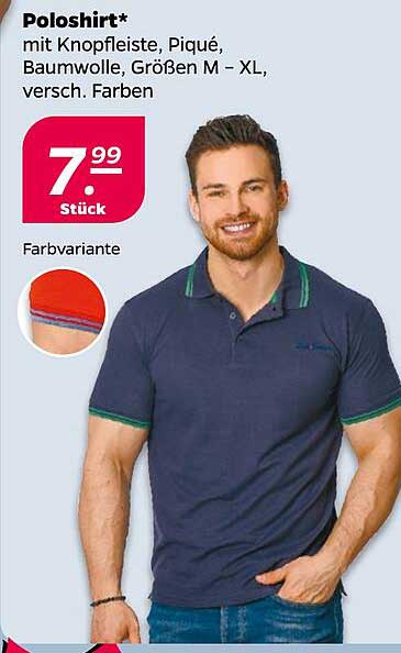 Poloshirt mit Knopfleiste, Piqué, Baumwolle in verschiedenen Farben