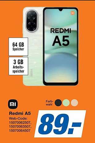 Redmi A5 - Leistungsstark und Preiswert