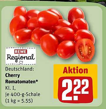 REWE Regional Cherry Tomaten - 400-g-Schale