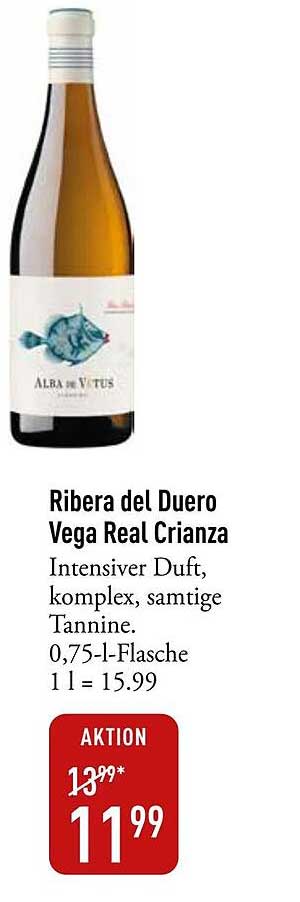 Ribera del Duero Vega Real Crianza