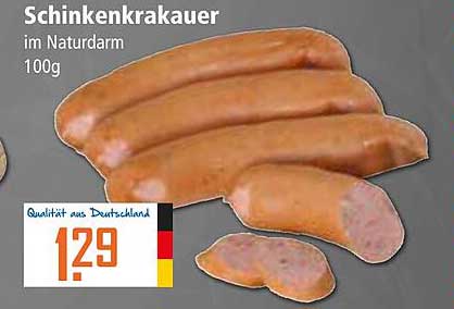 Schinkenkrakauer im Naturdarm (100g)