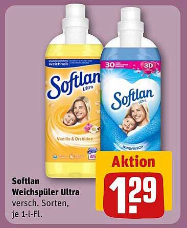 Softlan Weichspüler Ultra, 1 l, verschiedene Sorten