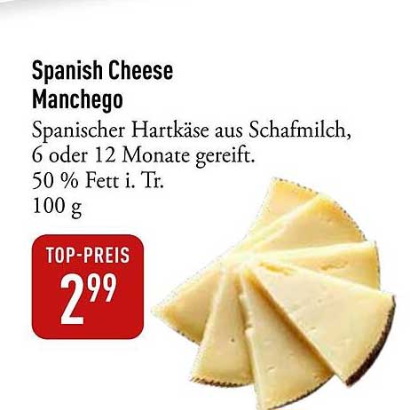 Spanish Cheese Manchego