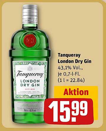 Tanqueray London Dry Gin 0,7 l