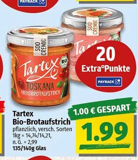 Tartex Bio-Brotausstrich Toskana
