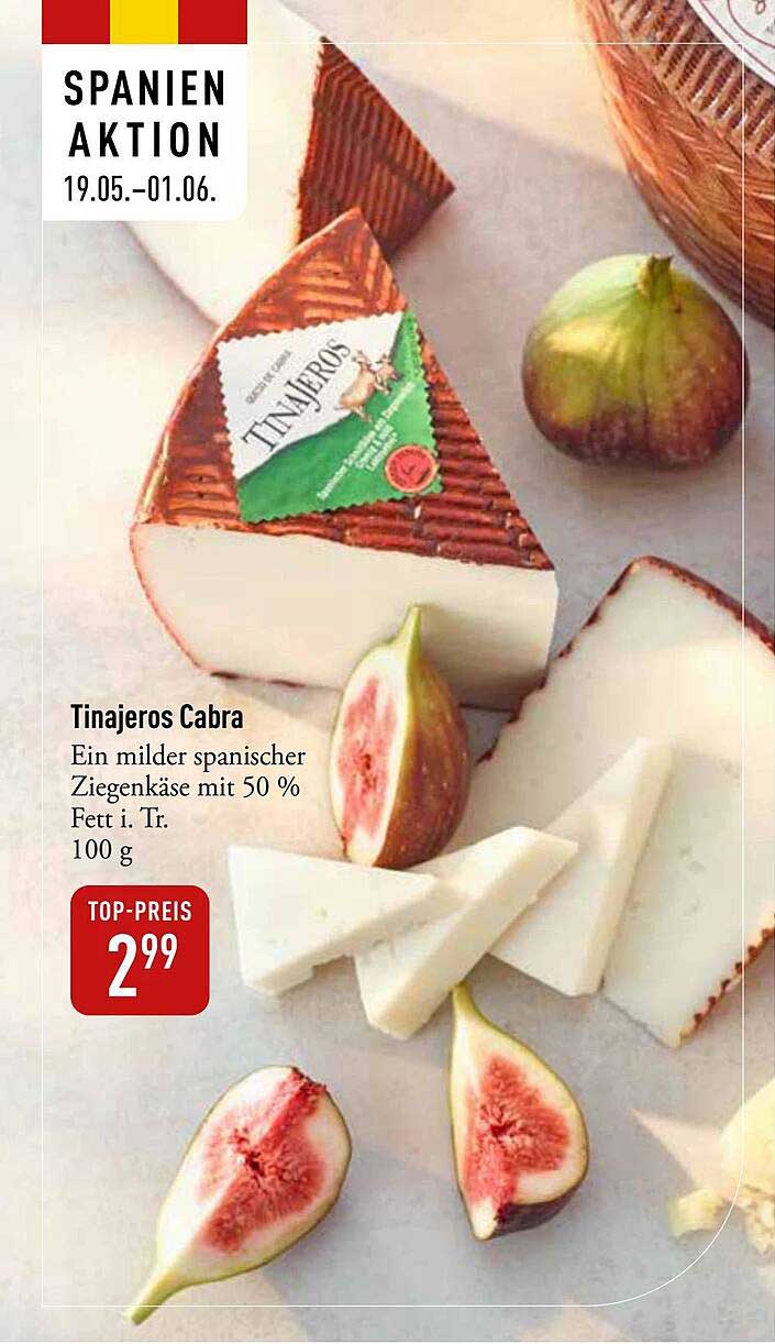 Tinajeros Cabra - Milde spanische Ziegenkäse