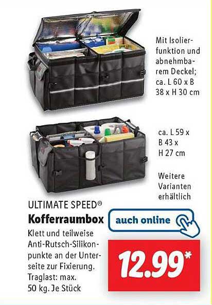 ULTIMATE SPEED® Kofferraumbox