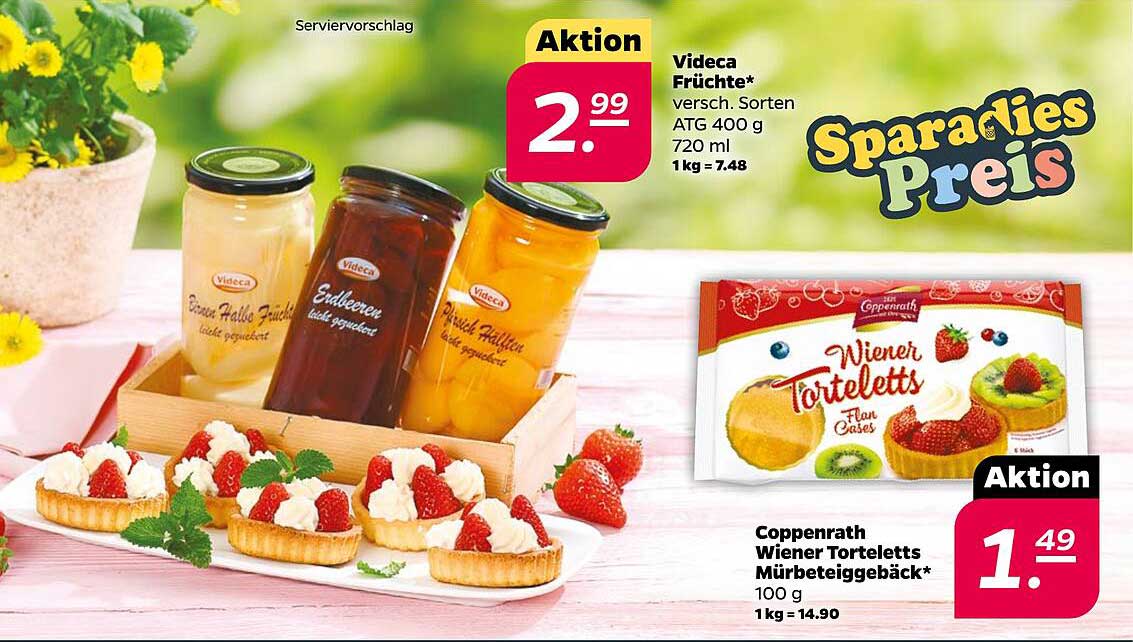 Videca Früchte 720 ml - Verschiedene Sorten