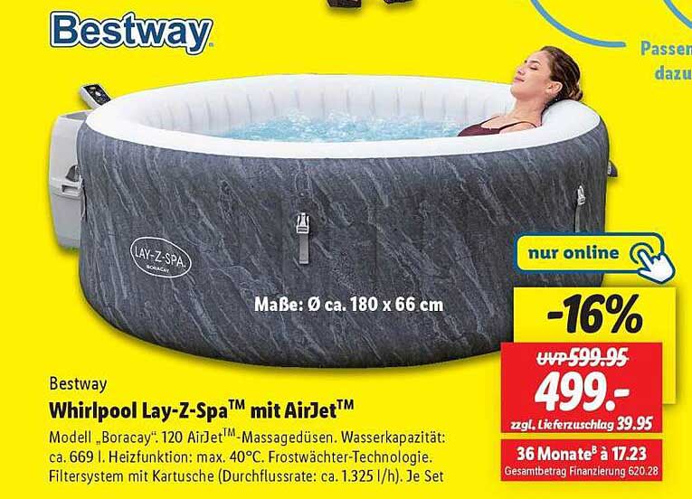 Whirlpool Lay-Z-Spa™ mit AirJet™
