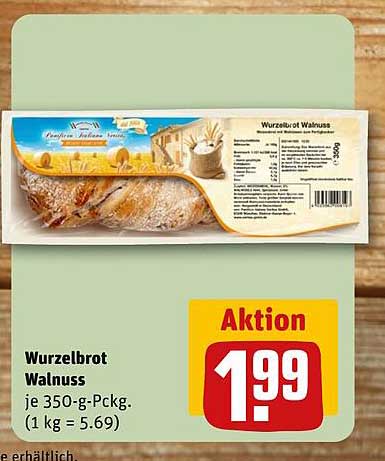 Wurzelbrot Walnuss