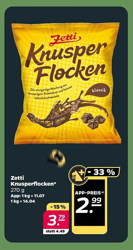 Zetti Knusperflocken 270 g