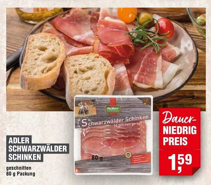 ADLER SCHWARZWÄLDER SCHINKEN 80 g